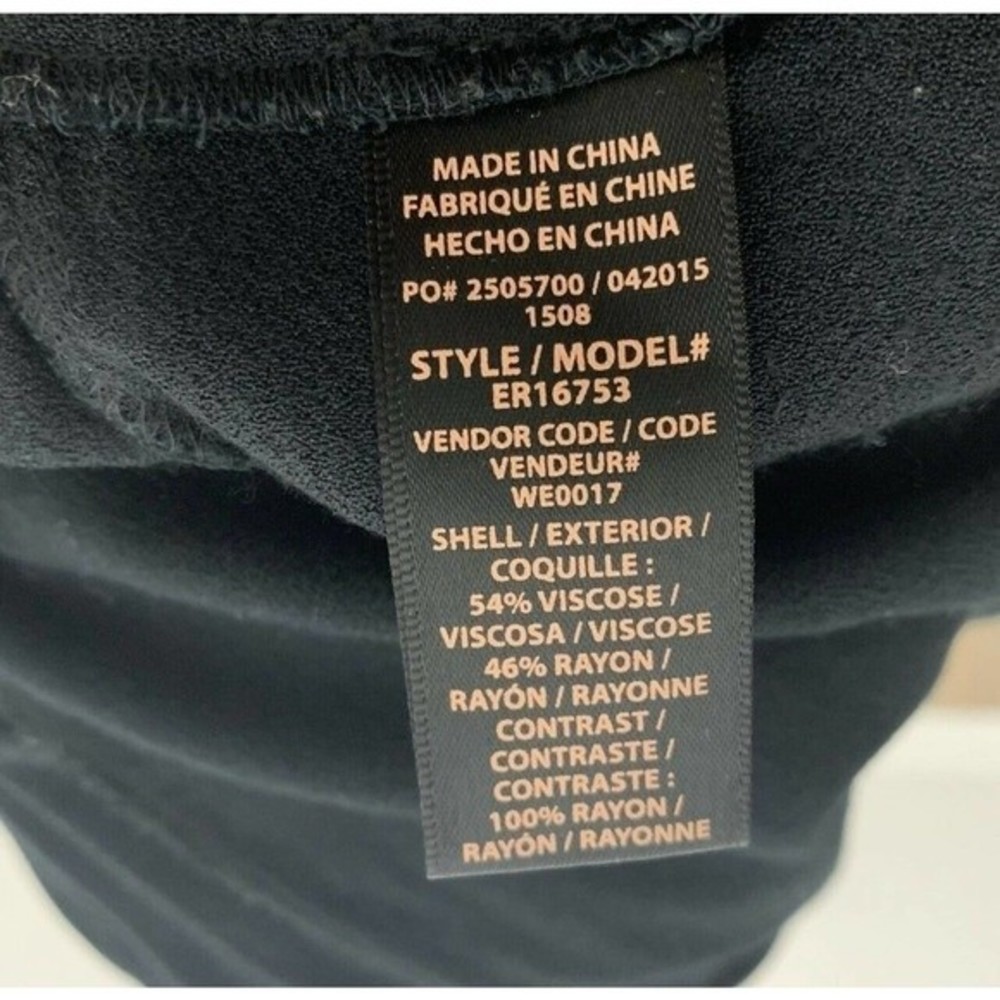 Ella Moss Stella Black Pocket Tank Jumpsuit Size Large - Picture 12 of 13